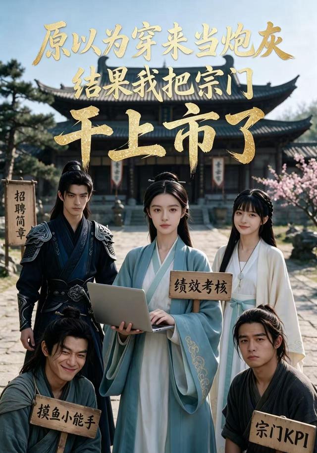 原以为穿来当炮灰结果我把宗门干上市了 cover