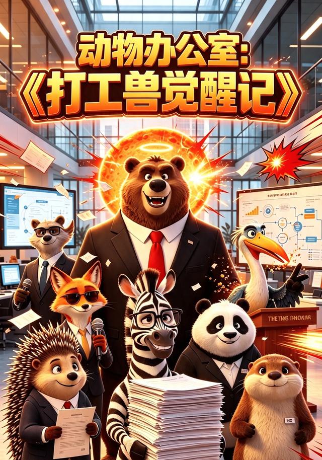 动物办公室：打工兽觉醒记 cover