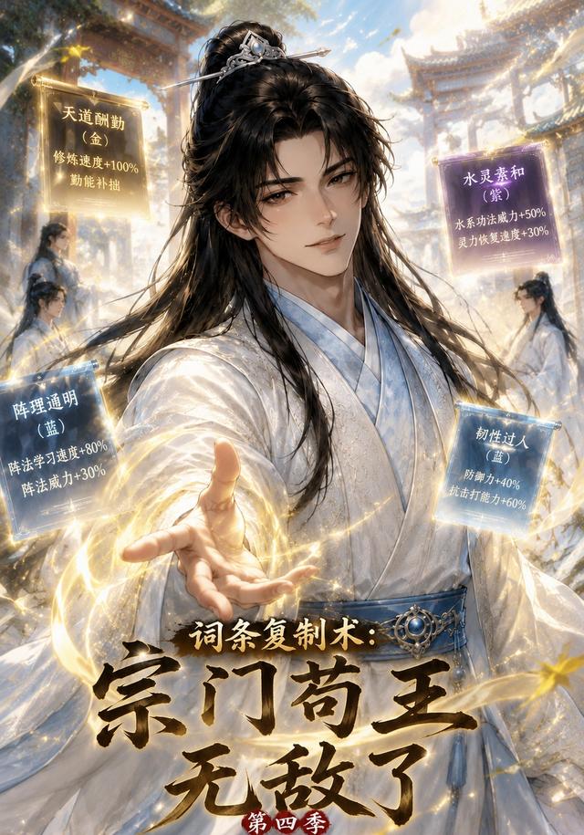词条复制术：宗门苟王无敌了第四季 cover