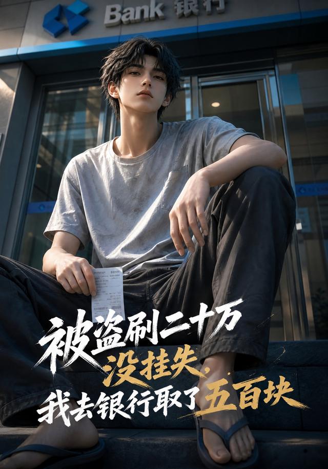 被盗刷二十万没挂失，我去银行取了五百块
