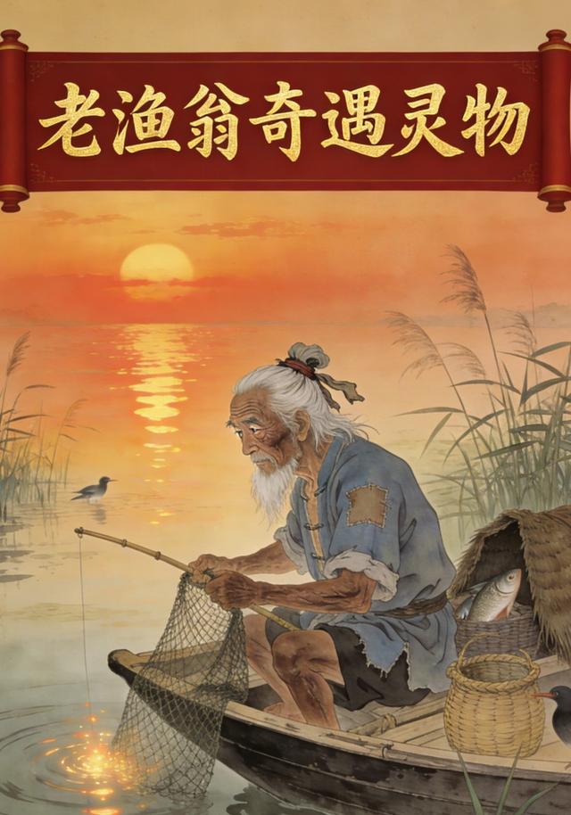 老渔翁奇遇灵物封面图