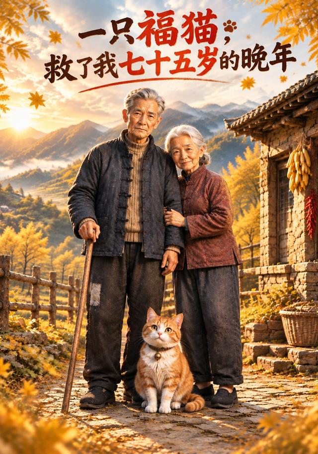 一只福猫，救了我七十五岁的晚年