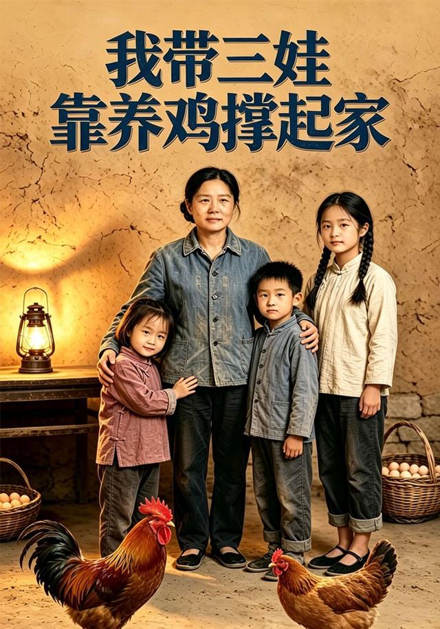 我带三娃靠养鸡撑起家 cover