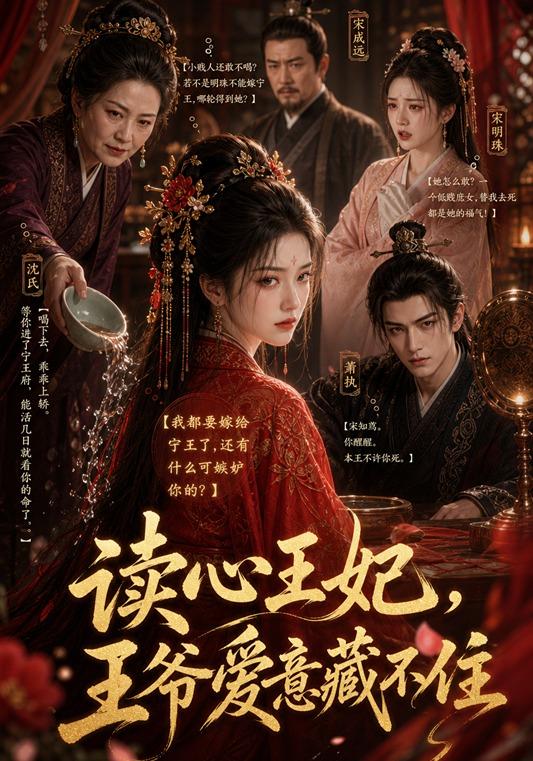 读心王妃，王爷爱意藏不住 cover