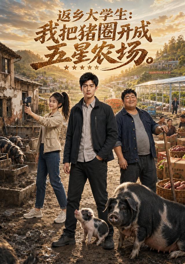 返乡大学生：我把猪圈开成五星农场 cover