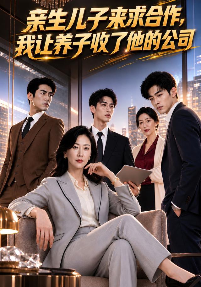 亲生儿子来求合作，我让养子收了他的公司 cover