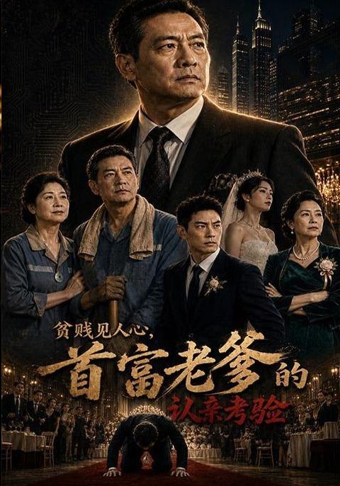 贫贱见人心，首富老爹的认亲考验 cover