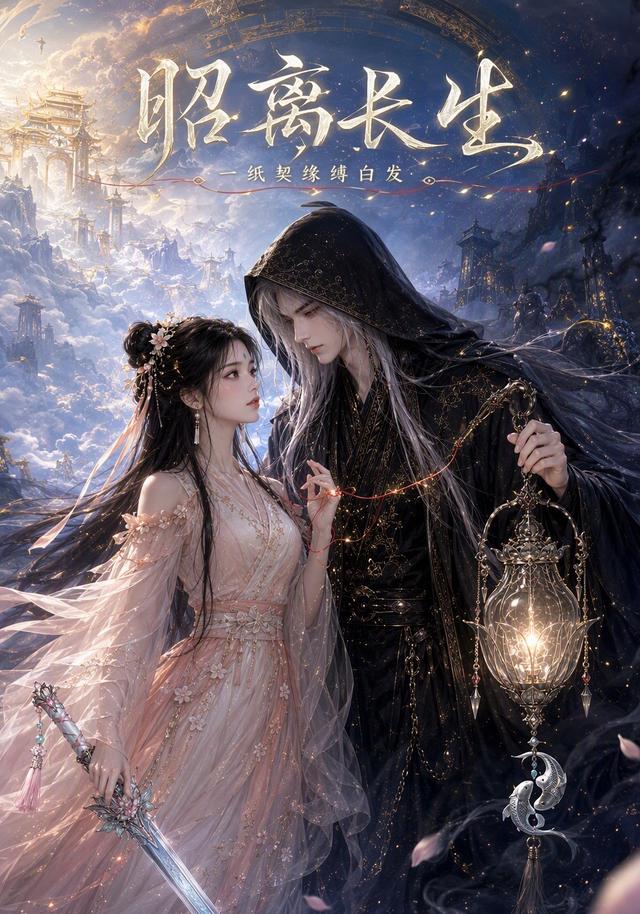 昭离长生，一纸契缘缚白发