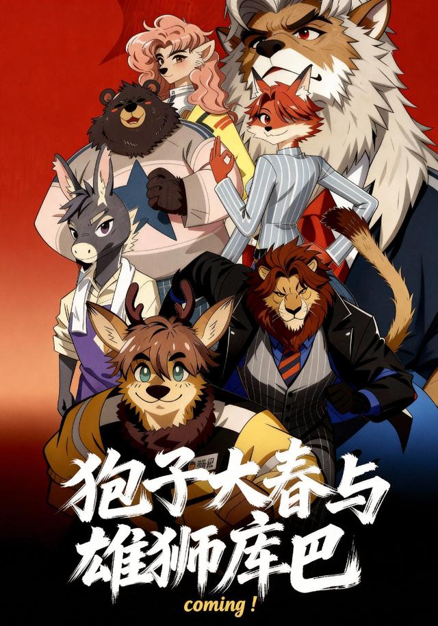 狍子大春与雄狮库巴封面图