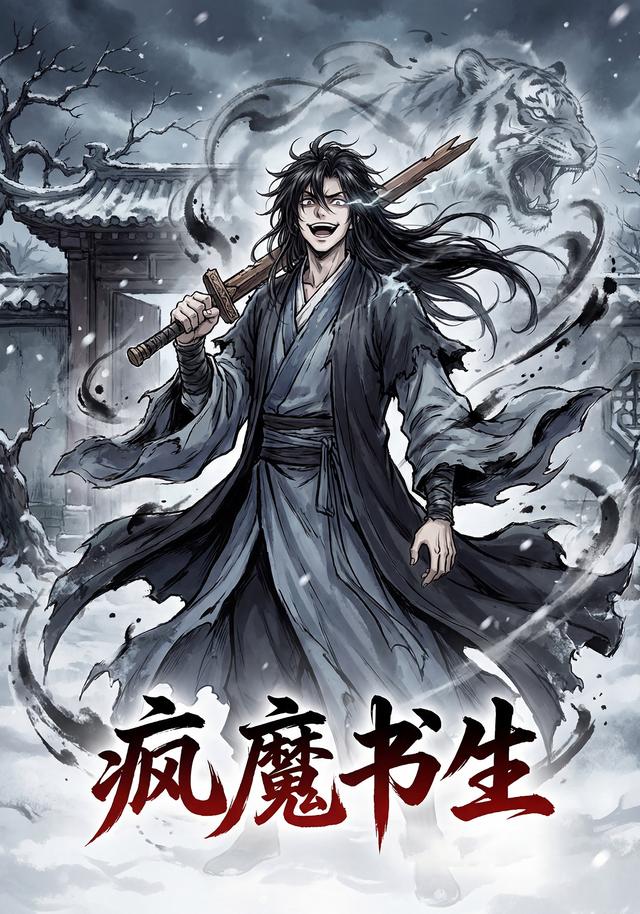 疯魔书生封面图