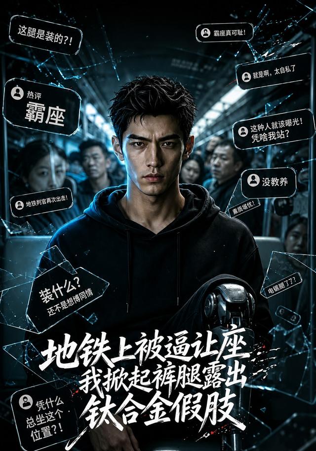 地铁上被逼让座，我掀起裤腿露出钛合金假肢