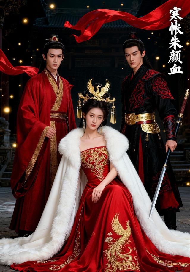 寒帐朱颜血