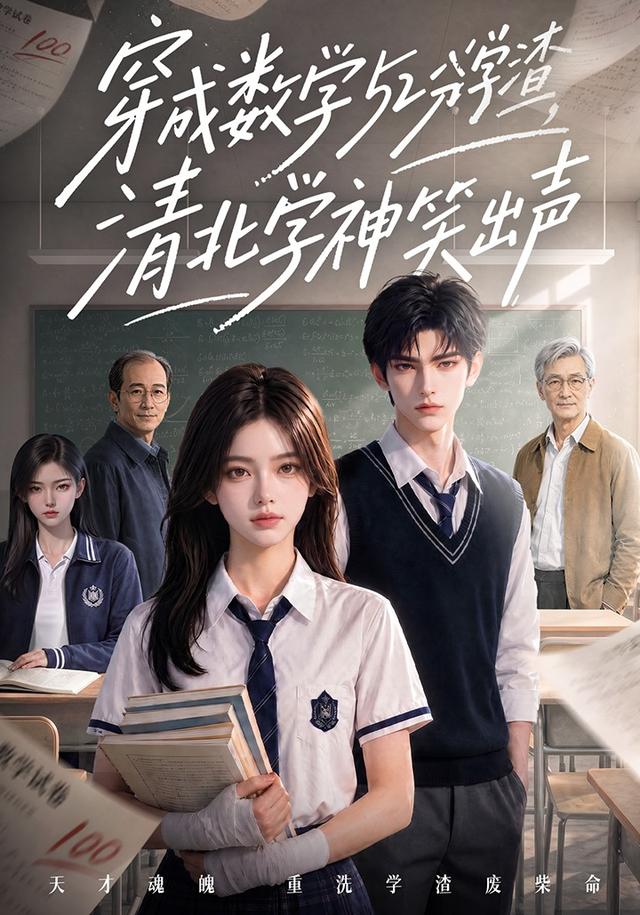 穿成数学52分学渣，清北学神笑出声