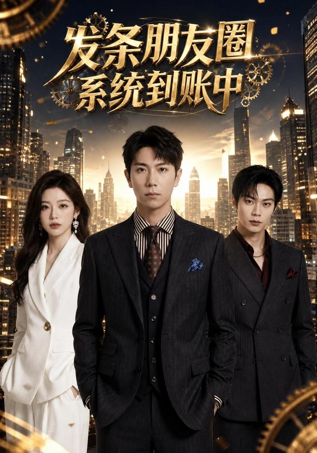 发条朋友圈，系统到账中 cover