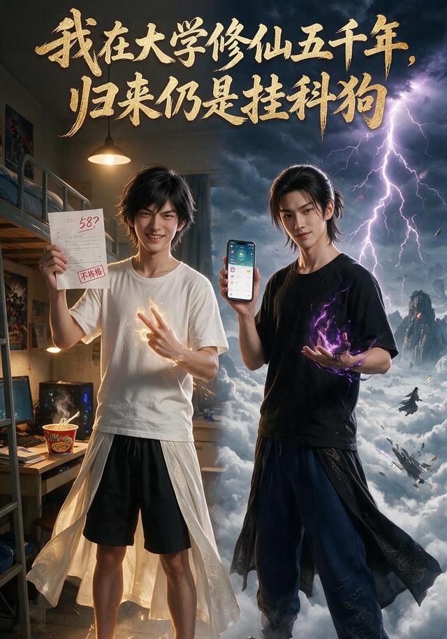 我在大学修仙五千年，归来仍是挂科狗 cover