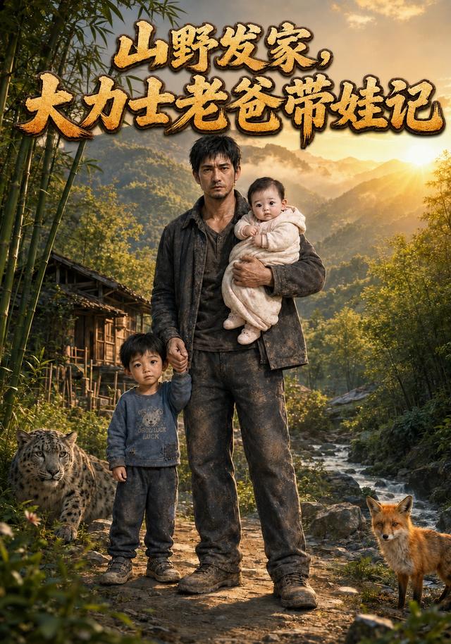 山野发家，大力士老爸带娃记