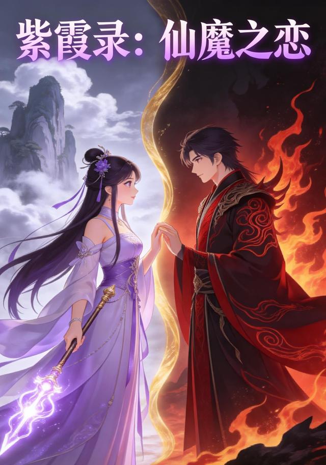 紫霞录：仙魔之恋封面图