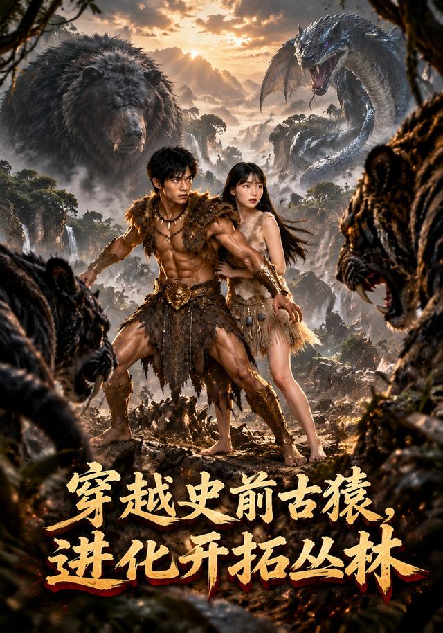穿越史前古猿，进化开拓丛林 cover