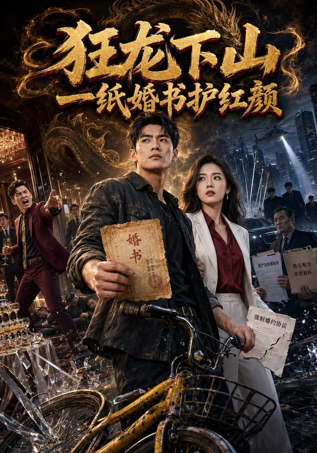 狂龙下山一纸婚书护红颜 cover