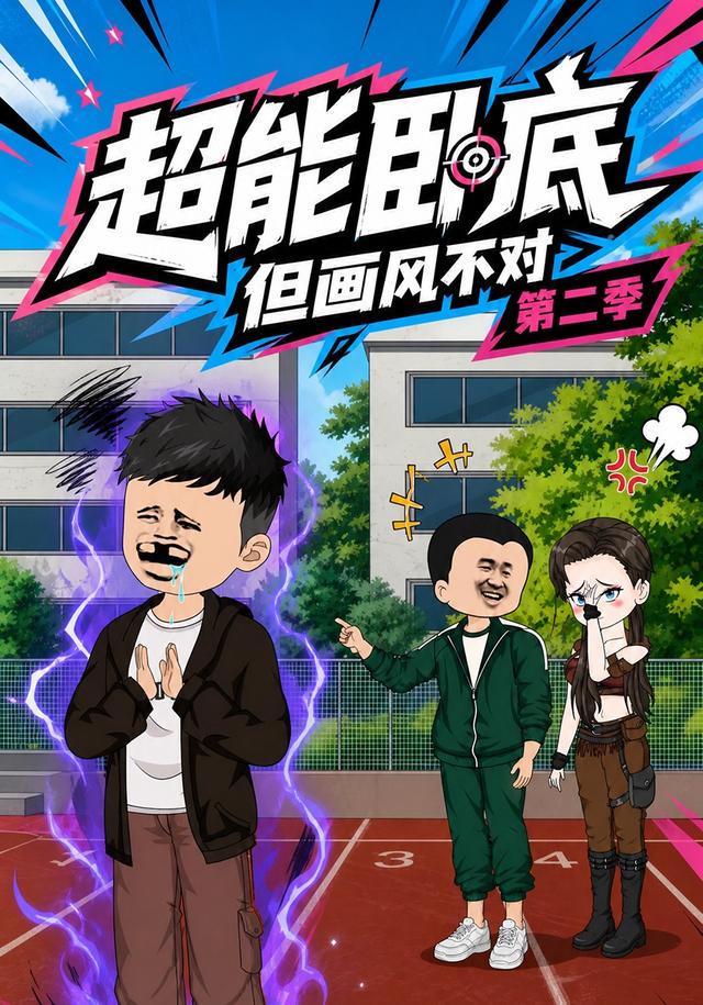 超能卧底但画风不对第二季 cover