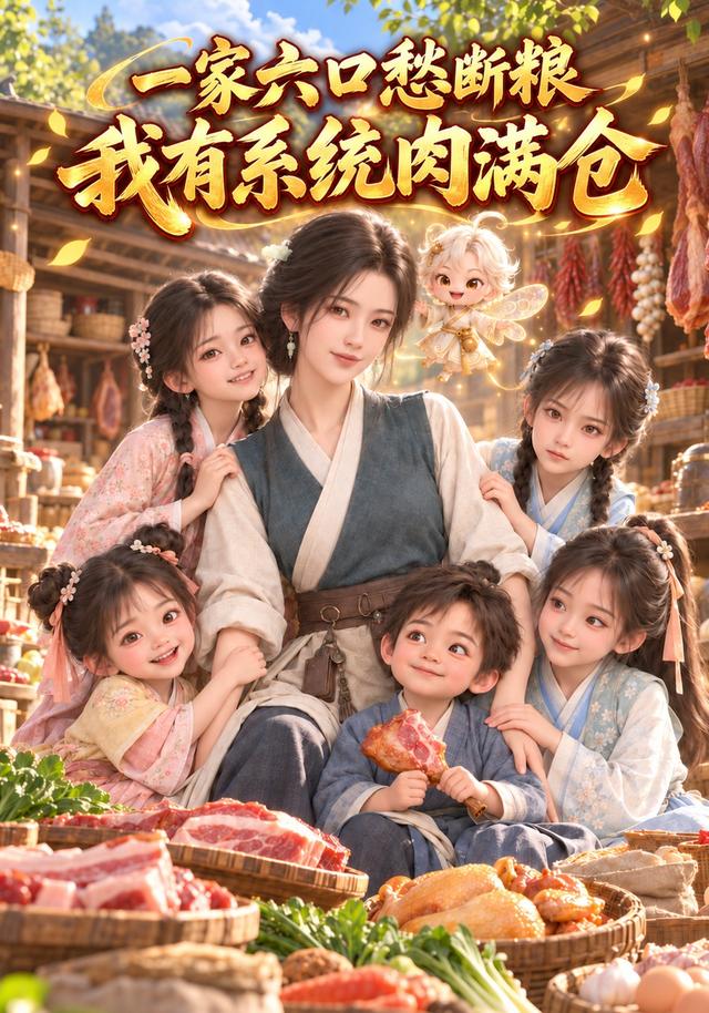 一家六口愁断粮，我有系统肉满仓