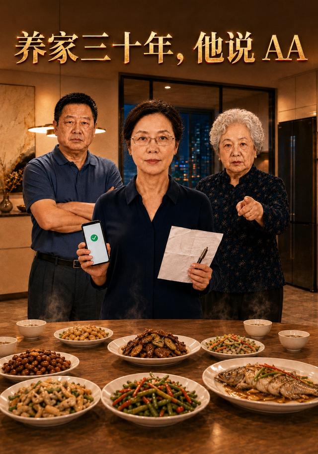 养家三十年，他说AA