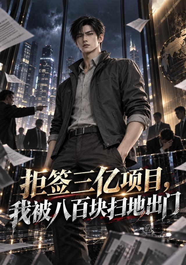 拒签三亿项目，我被八百块扫地出门 cover
