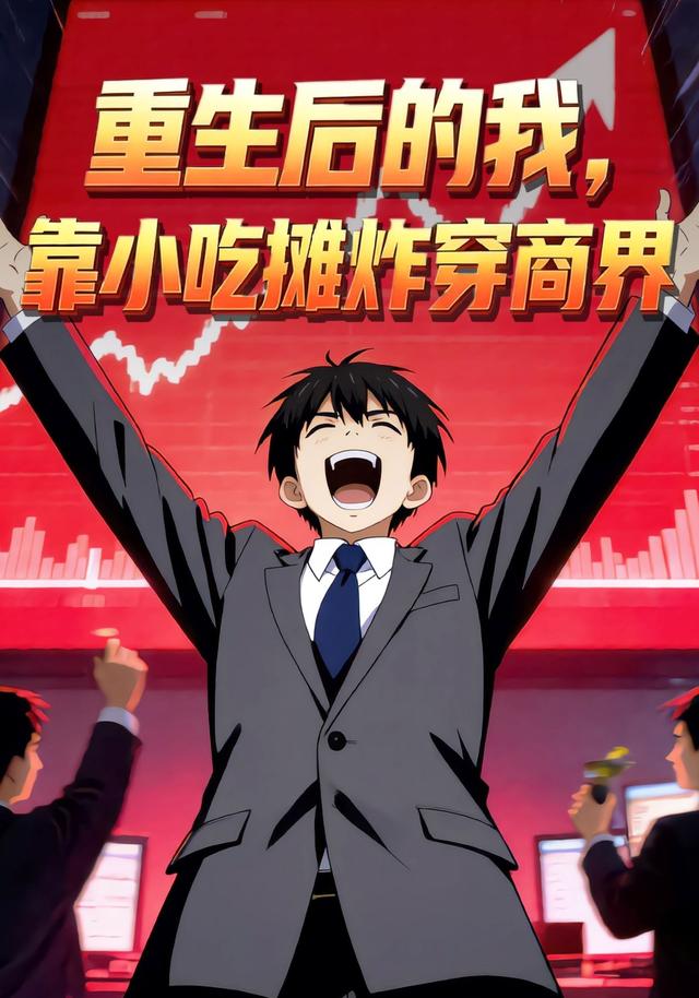 重生后的我，靠小吃摊炸穿商界封面图