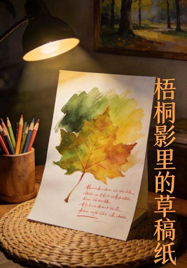 梧桐影里的草稿纸封面图