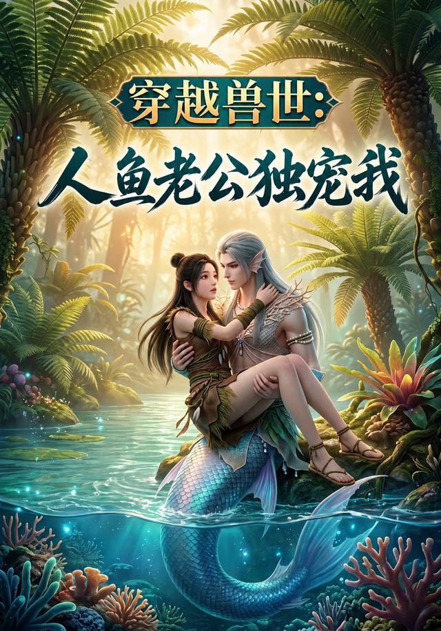 穿越兽世：人鱼老公独宠我 cover