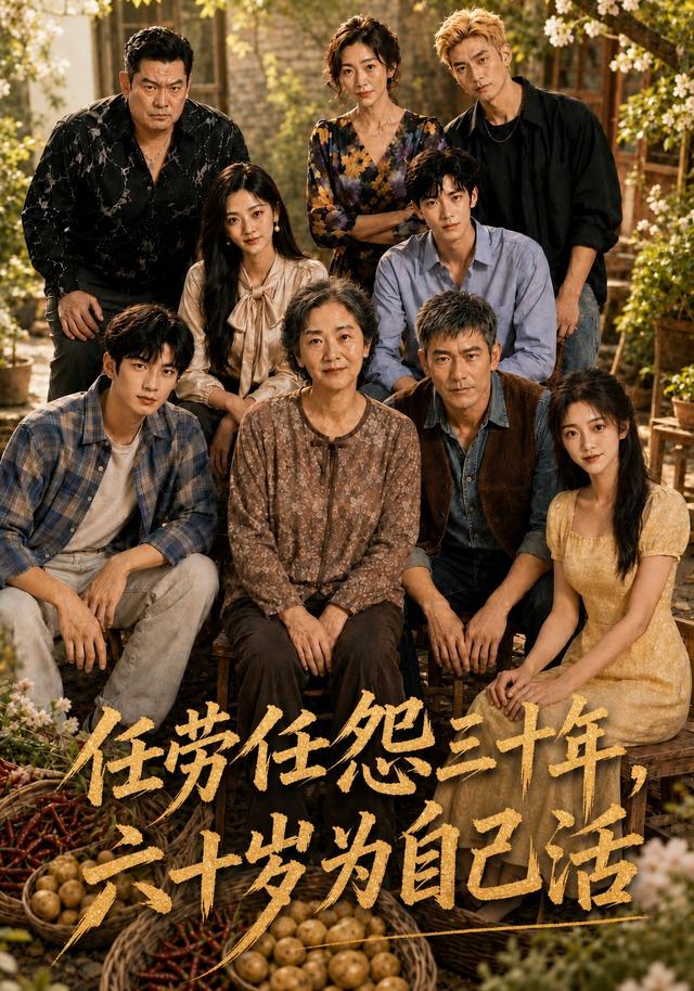 任劳任怨三十年，六十岁为自己活 cover