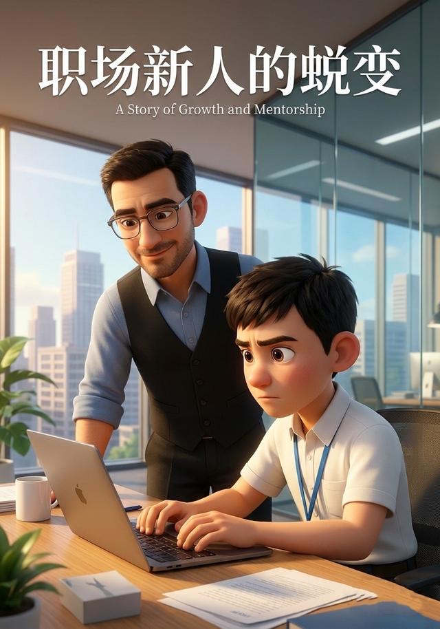 职场新人的蜕变封面图