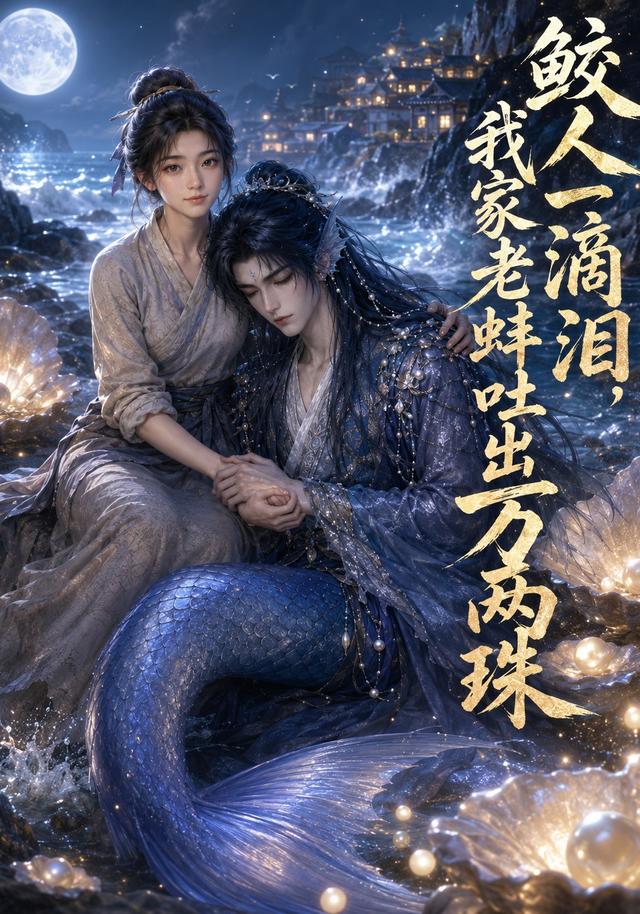 鲛人一滴泪，我家老蚌吐出万两珠