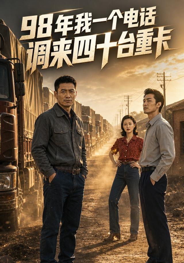 98年我一个电话调来四十台重卡