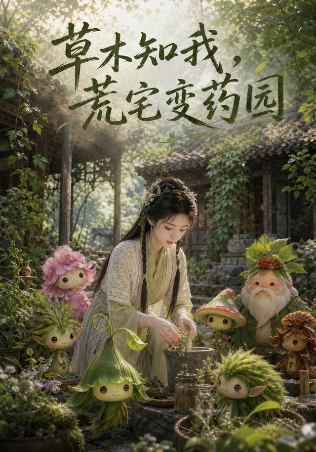 草木知我，荒宅变药园 cover
