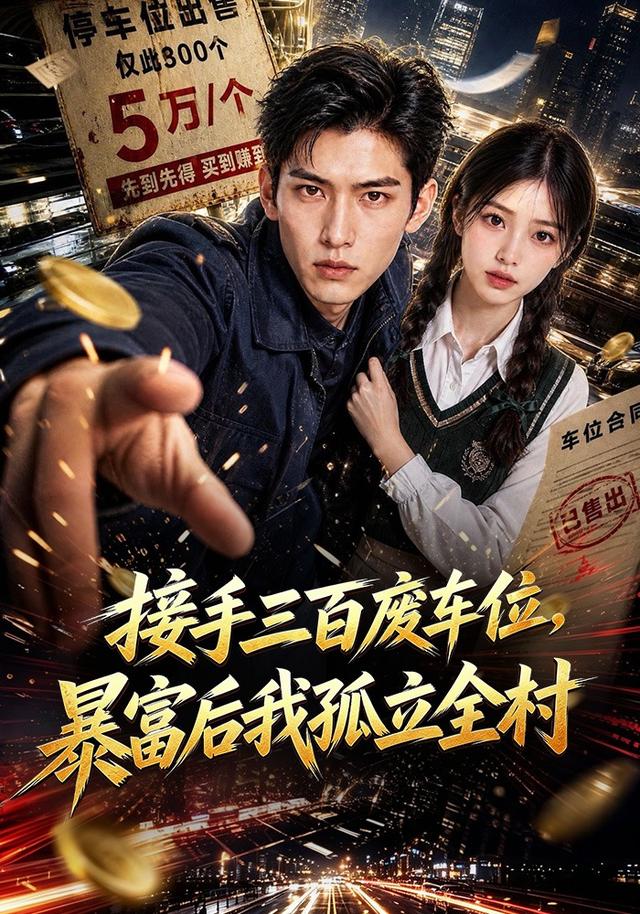接手三百废车位，暴富后我孤立全村 cover