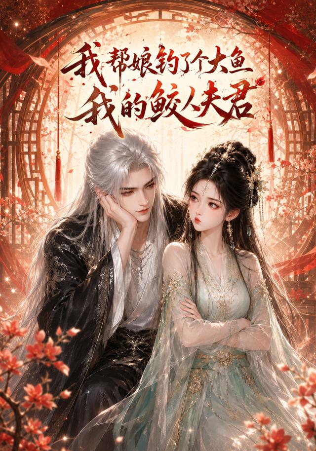 我帮娘钓了个大鱼：我的鲛人夫君 cover