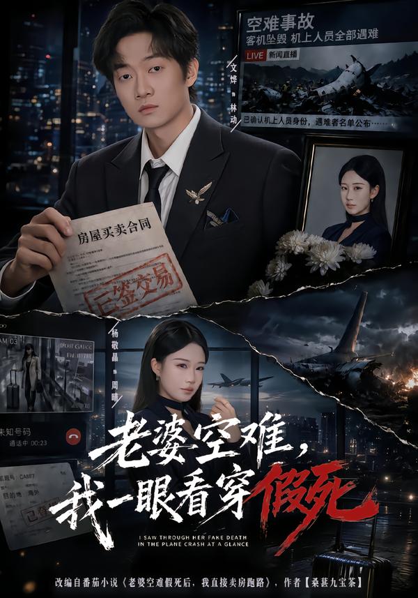 老婆空难，我一眼看穿假死