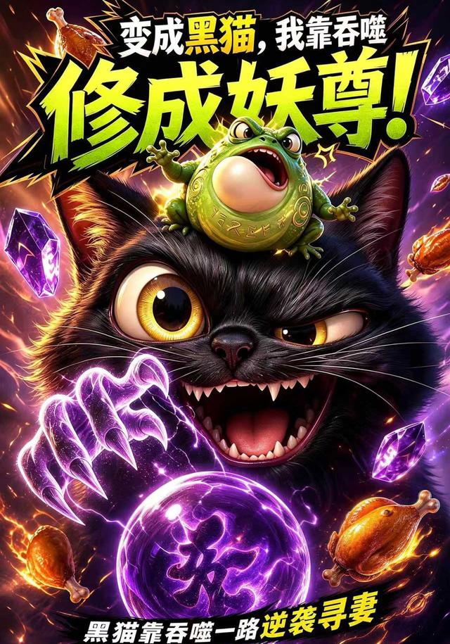 变成黑猫，我靠吞噬修成妖尊！ cover