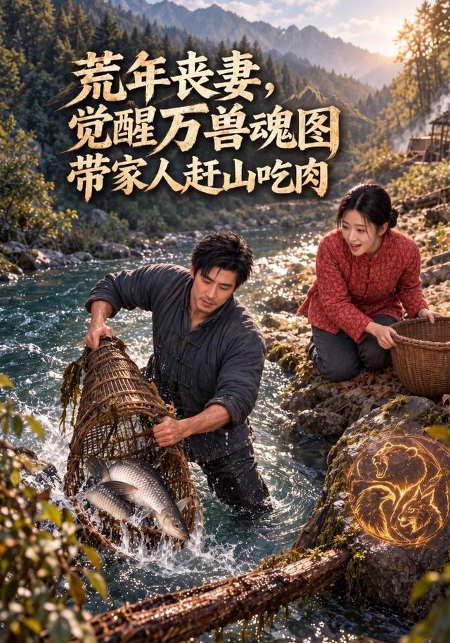 荒年丧妻，觉醒万兽魂图带家人赶山吃肉