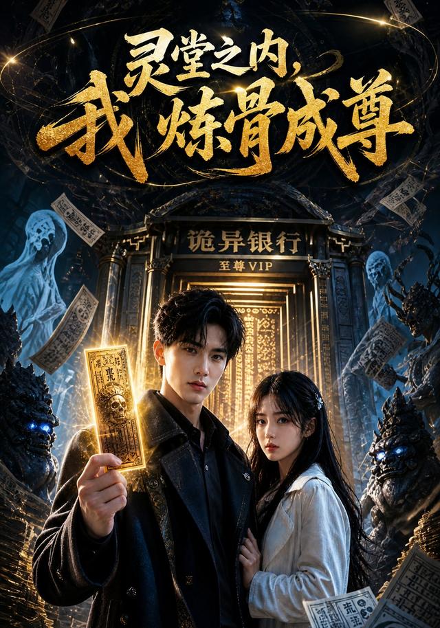 灵堂之内，我炼骨成尊 cover