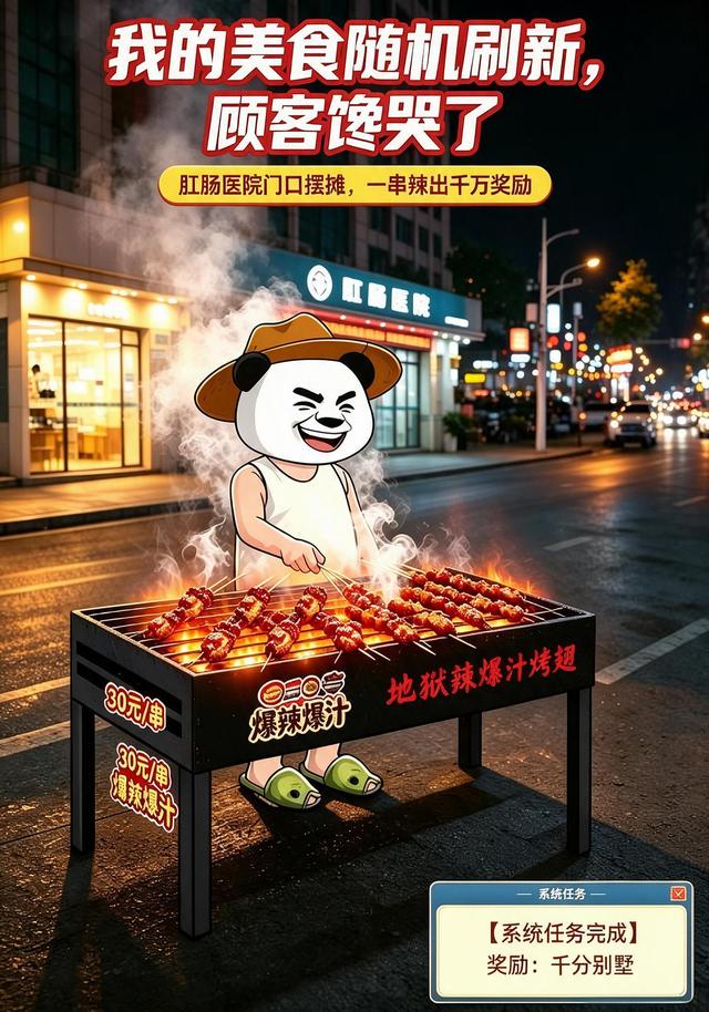 我的美食随机刷新，顾客馋哭了 cover