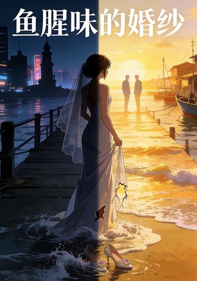 鱼腥味的婚纱
