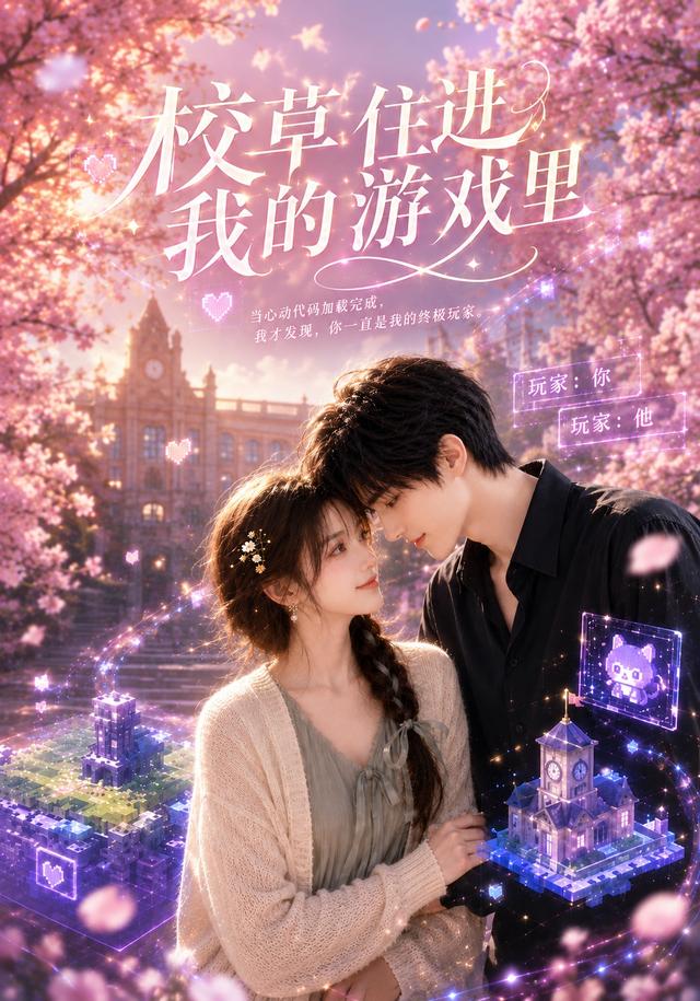 校草住进我的游戏里 cover