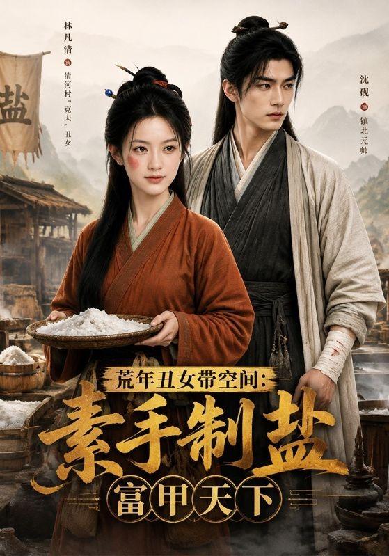 荒年丑女带空间：素手制盐富甲天下 cover