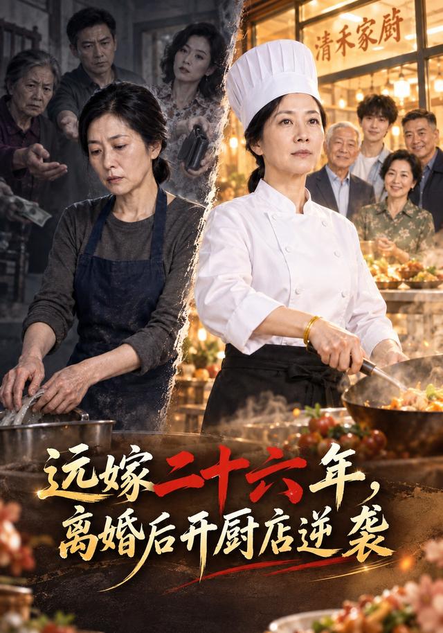 远嫁二十六年，离婚后开厨店逆袭 cover