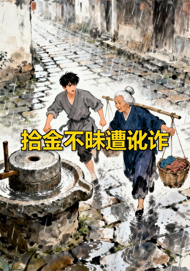 拾金不昧遭讹诈