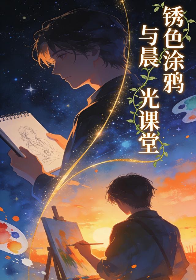 锈色涂鸦与晨光课堂封面图