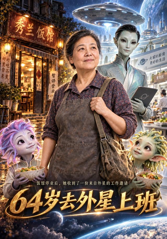 64岁去外星上班封面