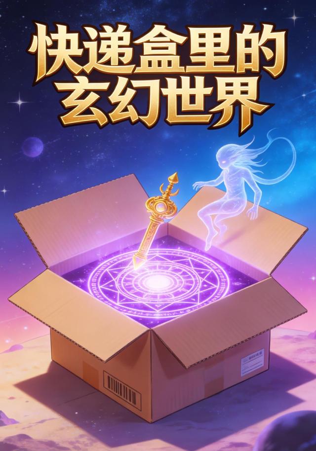 快递盒里的玄幻世界封面图